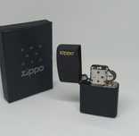 Бензиновая зажигалка Zippo. Матовая зажигалка. Подарочный зажигалка