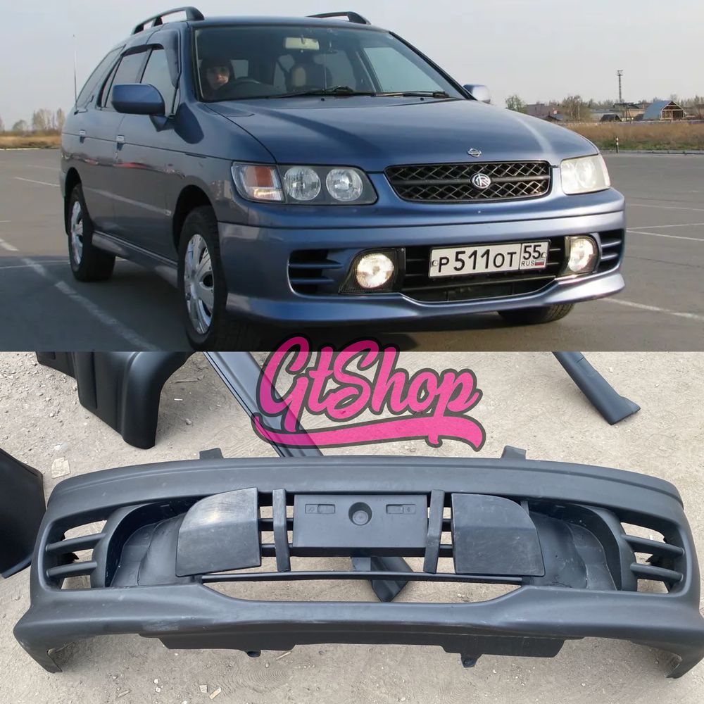 Передний бампер Nissan Rnessa