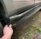 Молдинг порога дверей Toyota land cruiser Prado 120/gx470