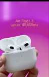 Air Pods 3 45,000тг 0•0•12 kaspi 0•0•24halyk