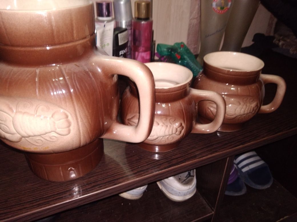 Продам совецкий набор кувшин