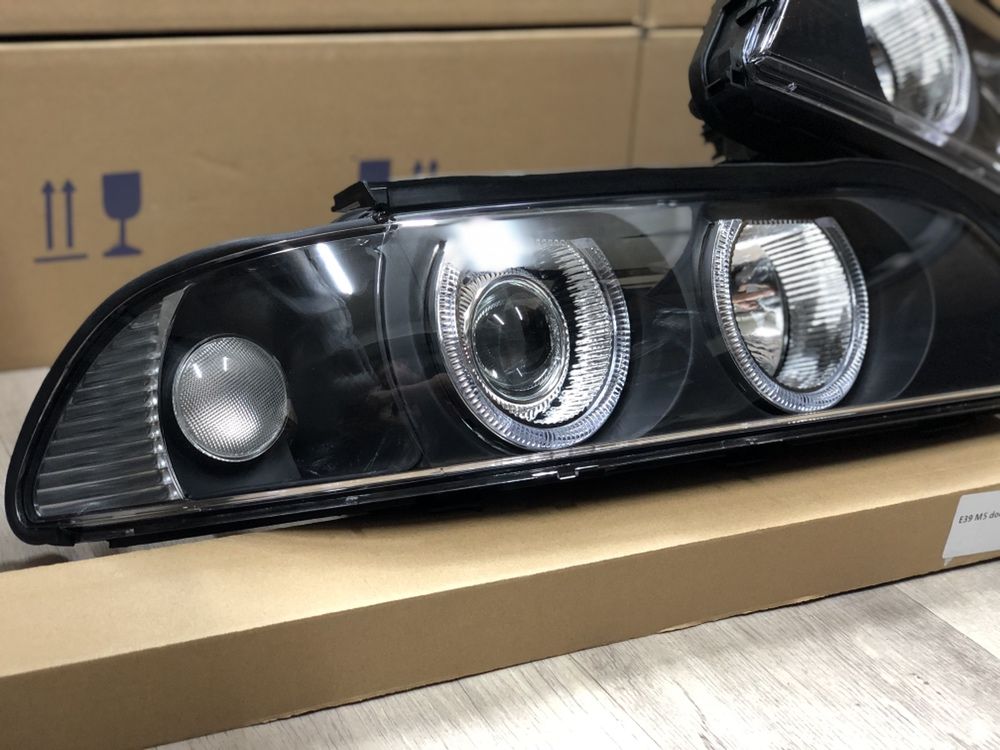 Фары на Bmw e39 оптика Бмв е39 под рестайлинг
