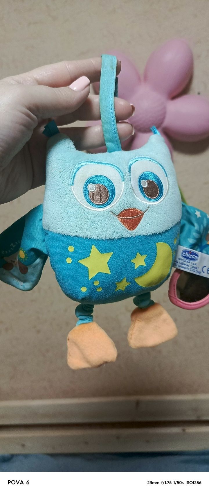Навесная игрушка на кроватку, коляску chicco в фирменной коробке