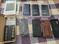 Чехолы на Samsung galaxy s21 + (plus) и два защитных стекла антишпион.