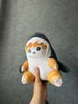 Милая плюшевая игрушка кошка акула