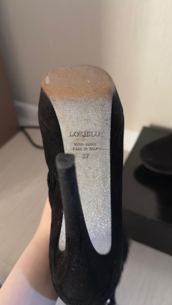 Туфли loriblu черные