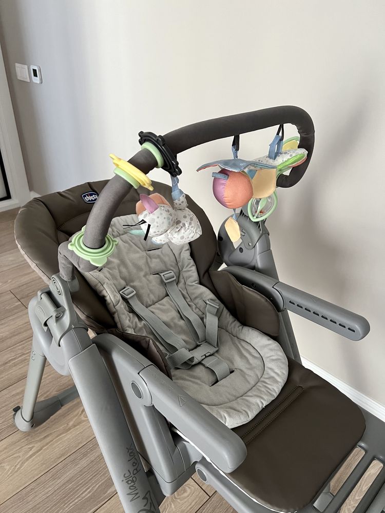 Стульчик для кормления Chicco Polly Magic Relax Cocoa