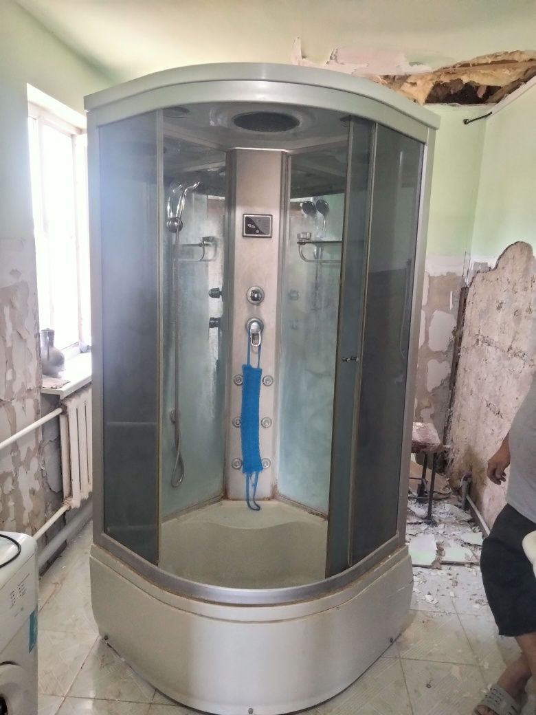 ШОК ЦЕНА! Душевой Картина подставка часы