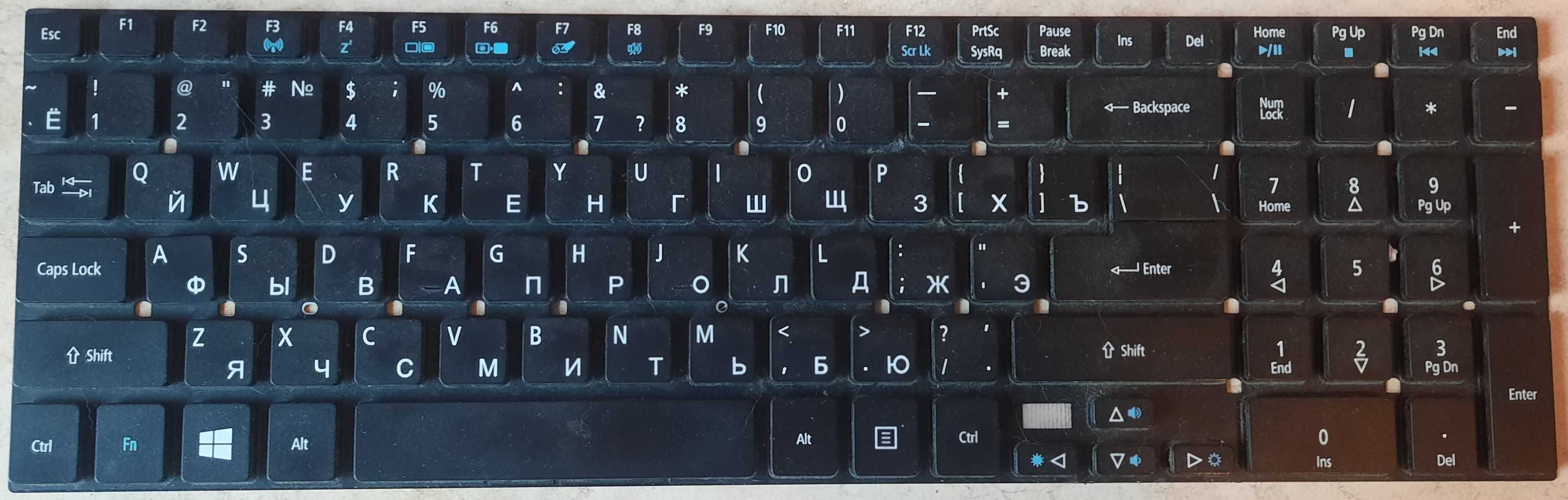 Клавиатура MP-10K33SU-5281W от ноутбука Acer Aspire V3-772G