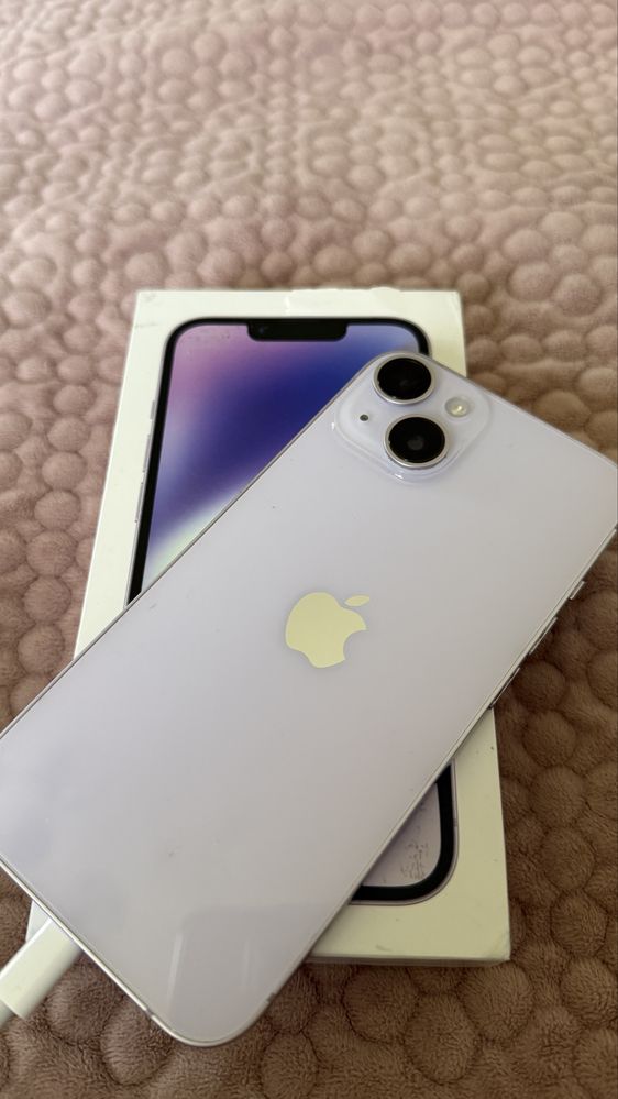 iPhone 14 фиолетовый