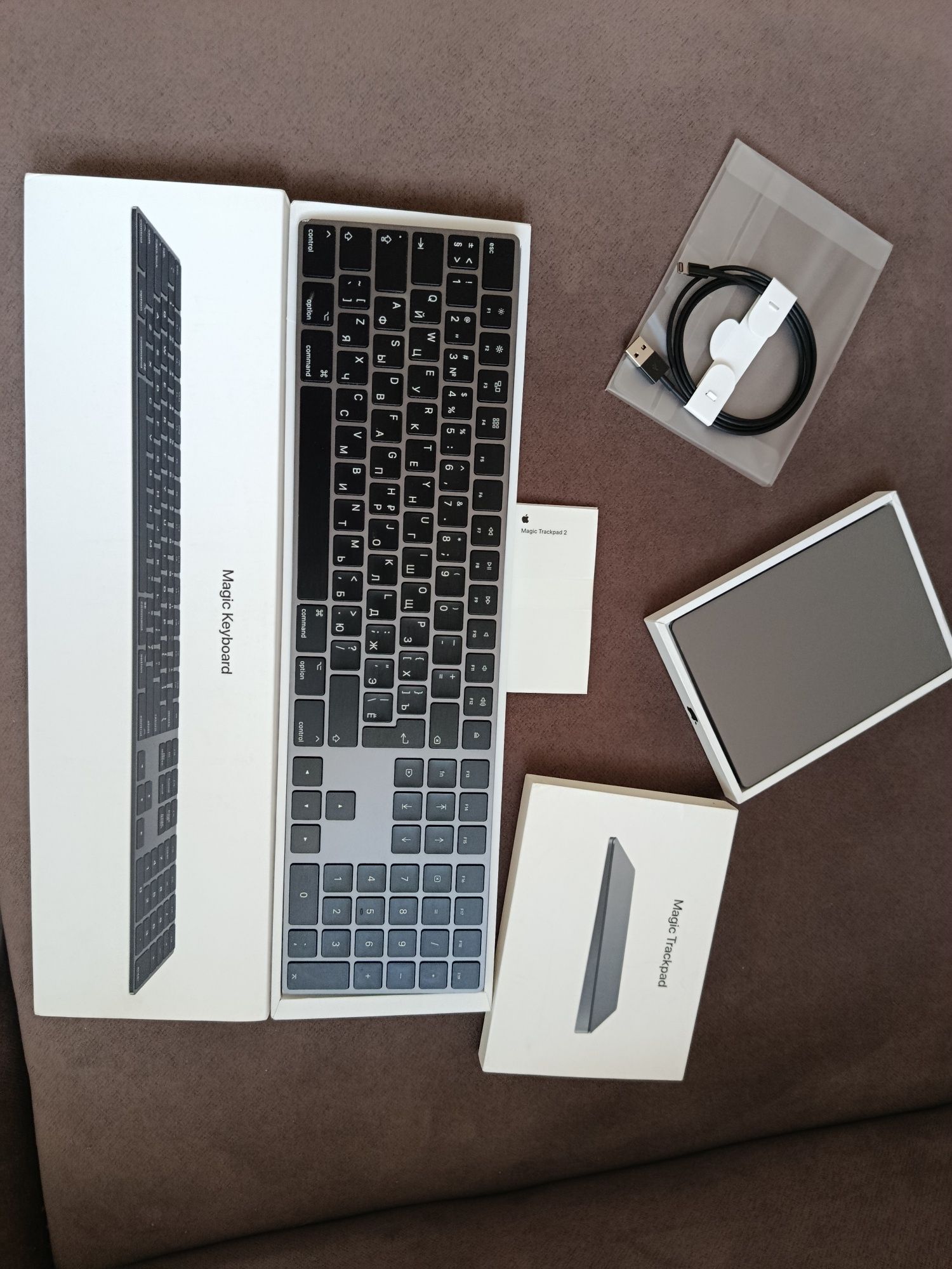Apple magic keyboard with numeric  2 and trackpad 2 Клавиатура трекпад
