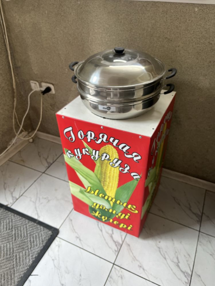 АСТАНА Стойка для Кукуруза и печка