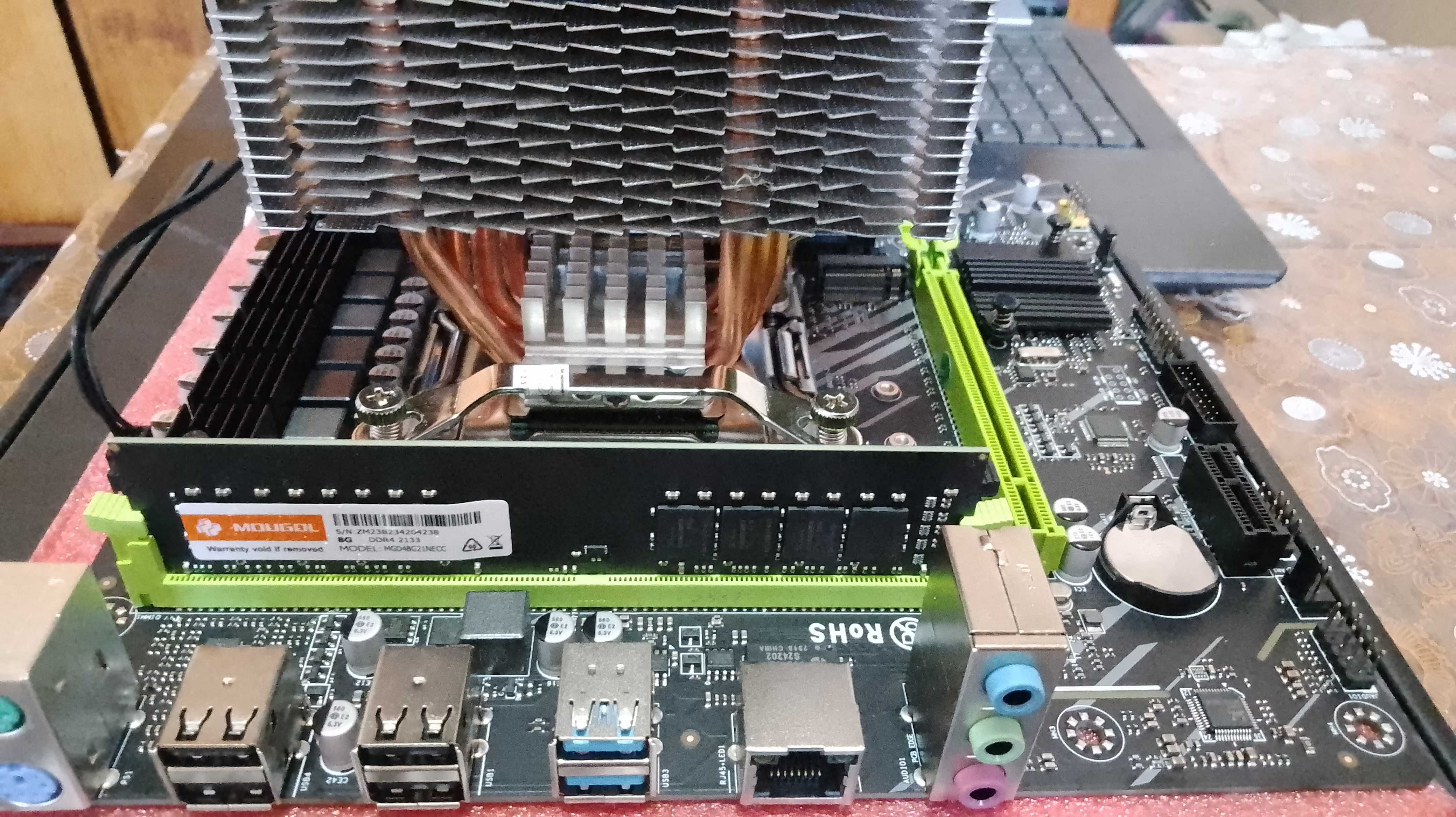 Продам Комплект Xeon V4 12ядер. 16гб оперативки. c612 чипсет