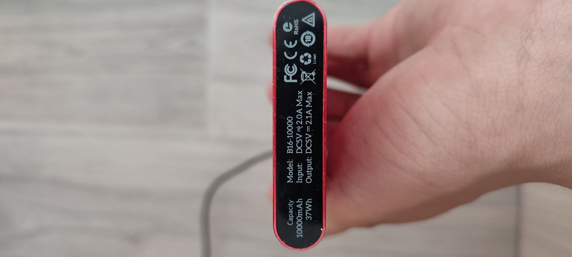 Поуербанк Sulpak, на 10000mAh