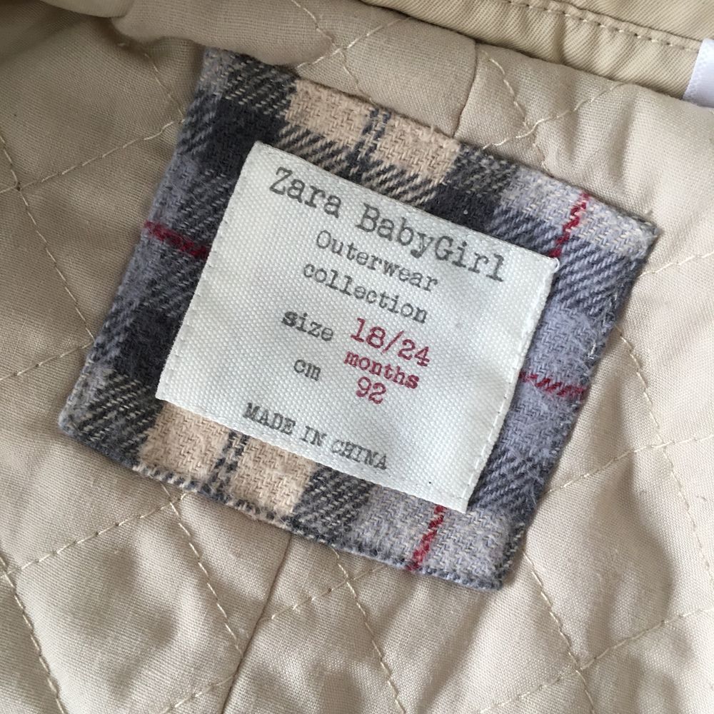 Стильный тренч Zara