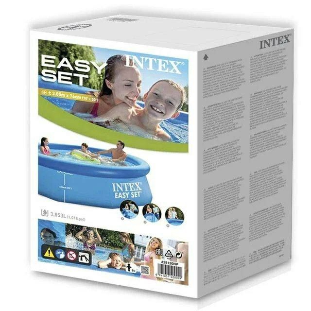 Надувной бассейн INTEX EASY SET