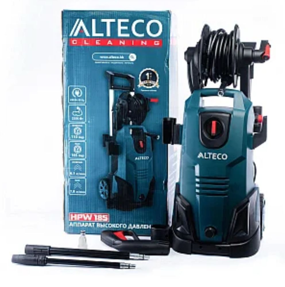 Мойка высокого давления ALTECO электрический 165 бар, 185