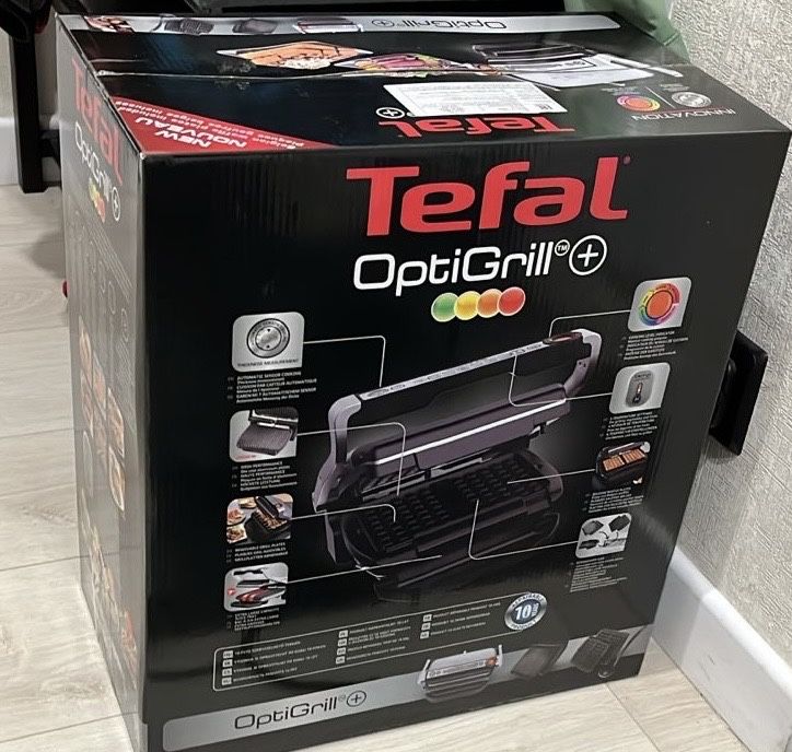 Электрогриль Tefal Optigrill с насадкой для вафель