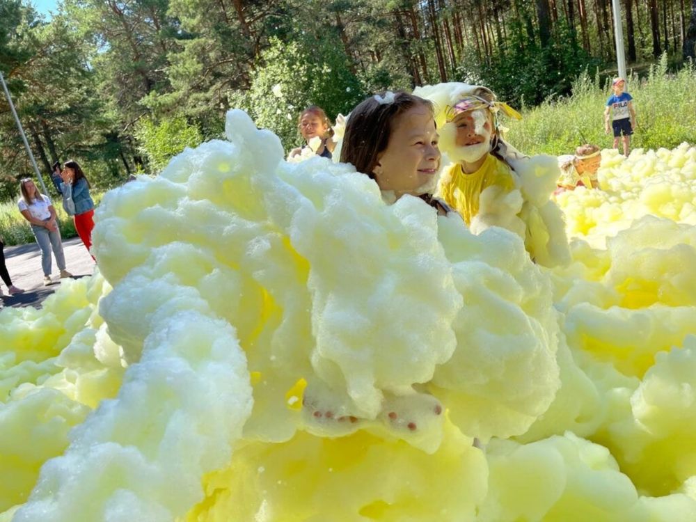 Пенные вечеринки, Пенная вечеринка, Пенная пушка, Пенное шоу