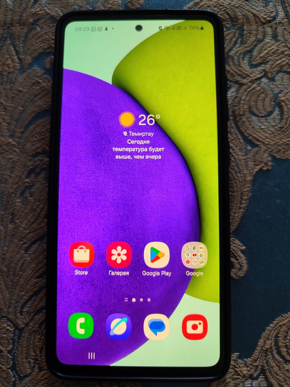 Продаю моб.телефон Samsung A52 128 ГБ в хорошем состоянии