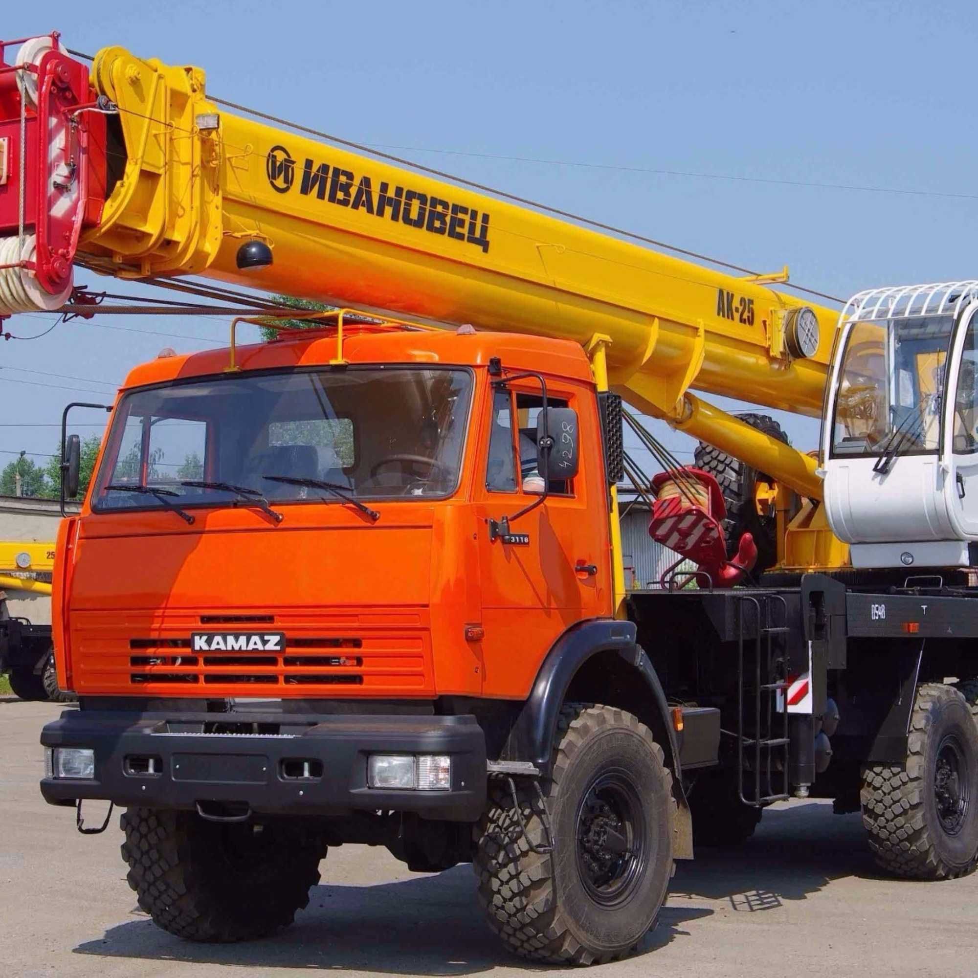Услуги аренды автокрана в Атырау и Атырауской области