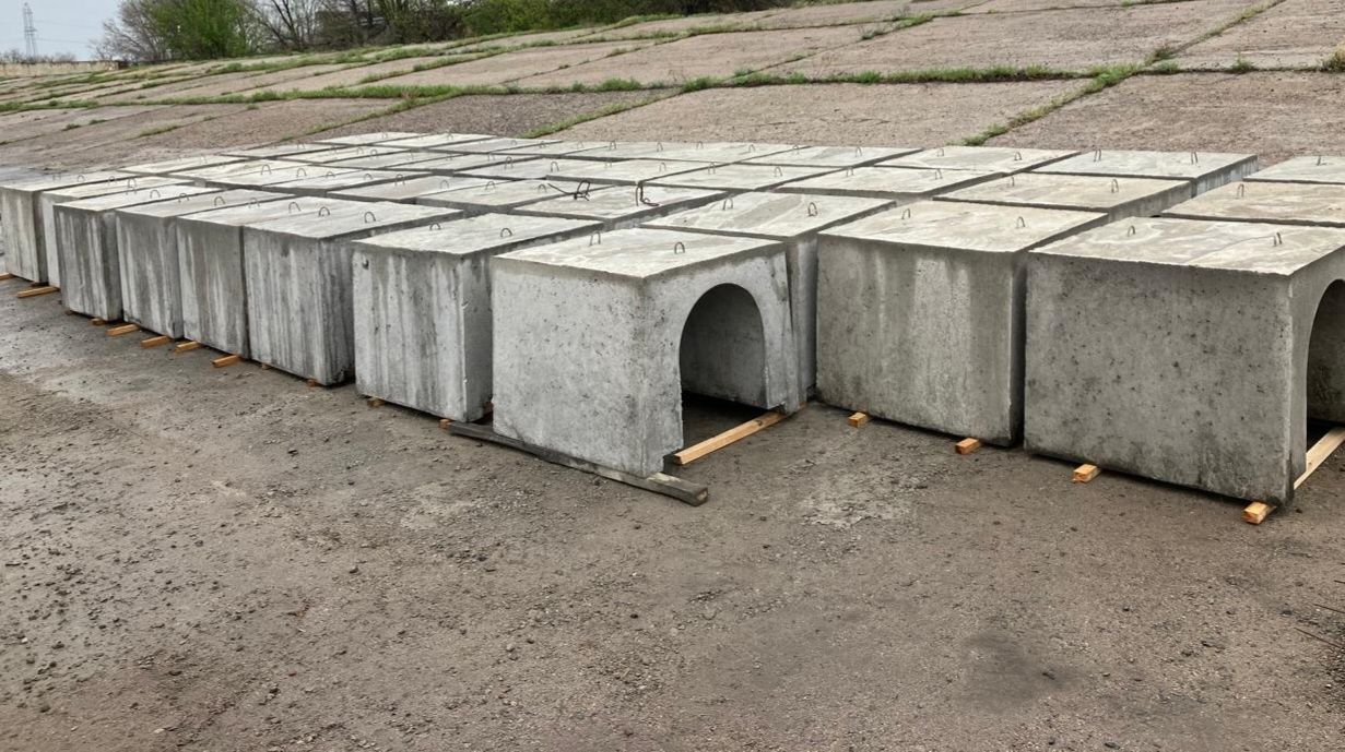 Дорожное кольцо ЗКЦ, Смотровой блок ЛЖК,  Арычные лотки Б-2 Б-3