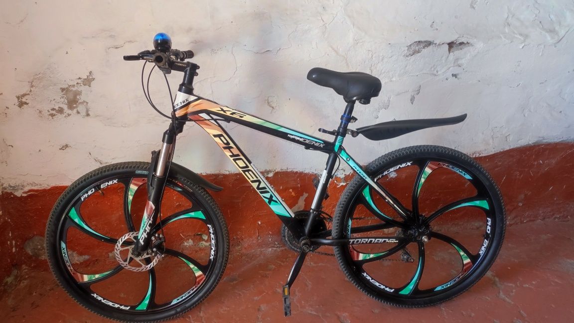 Продам велосипед Phoenix Tornado 26" | Литые диски | Новый обвес