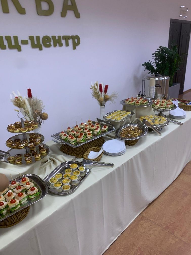 Кейтеринг. Кофе- брейки, фуршеты, банкеты.