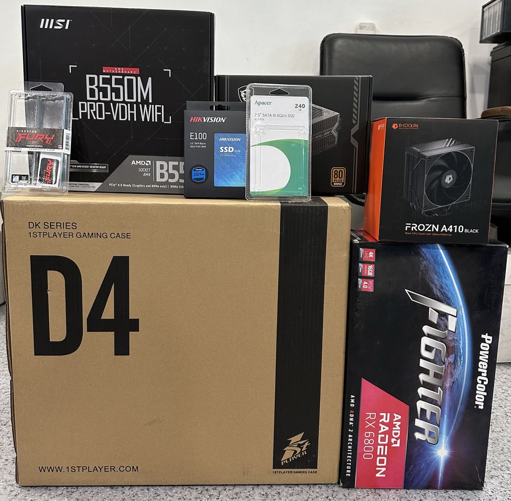 ПК Ryzen 5 4600G+RX6800