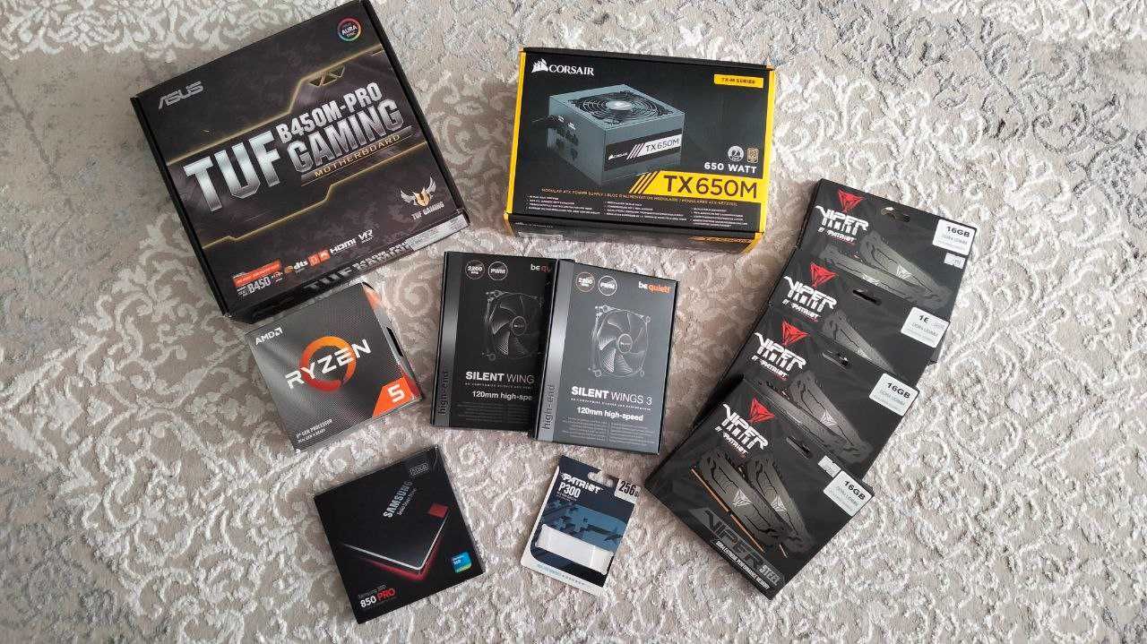 Продам системный блок - AMD Ryzen 5 3600, 64GB RAM, GTX 1070 Ti
