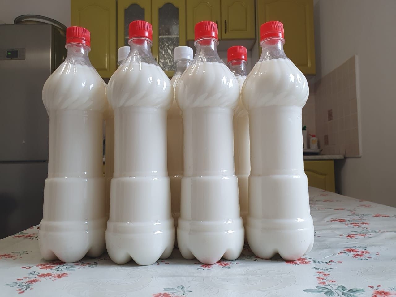 Саумал және Қымыз дәмді сапалы күбіде пісіп дайындалған.