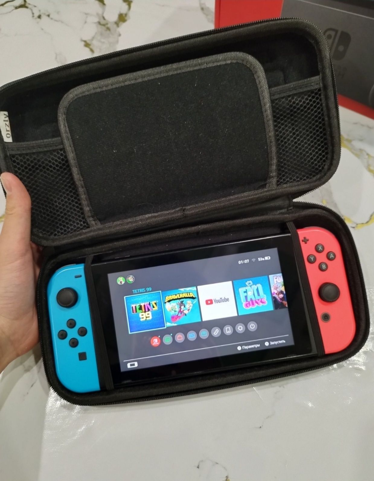 Продам Nintendo switch 256гб фул комплект