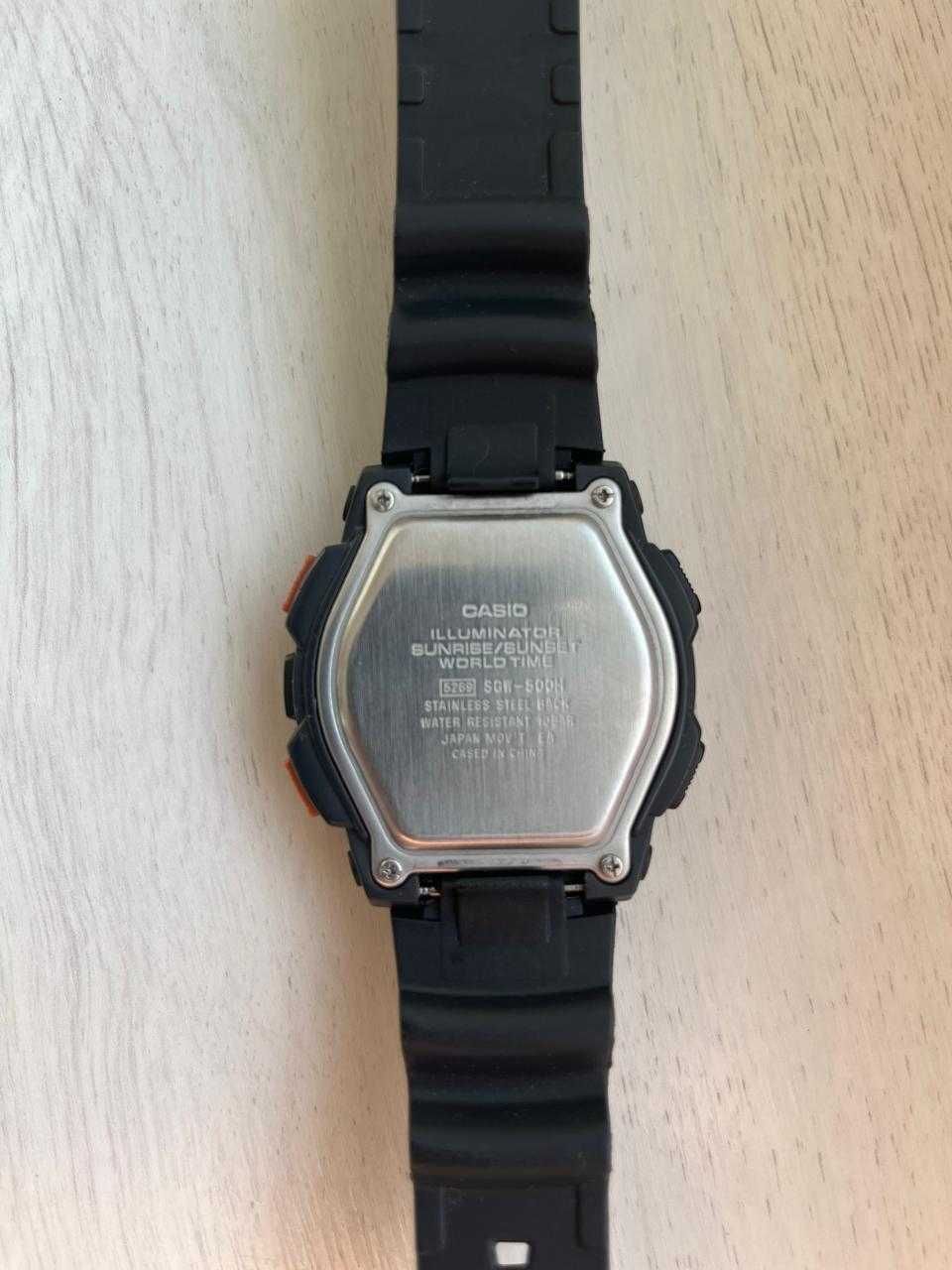 Часы CASIO SGW-500H (термометр, барометр, высотомер…)