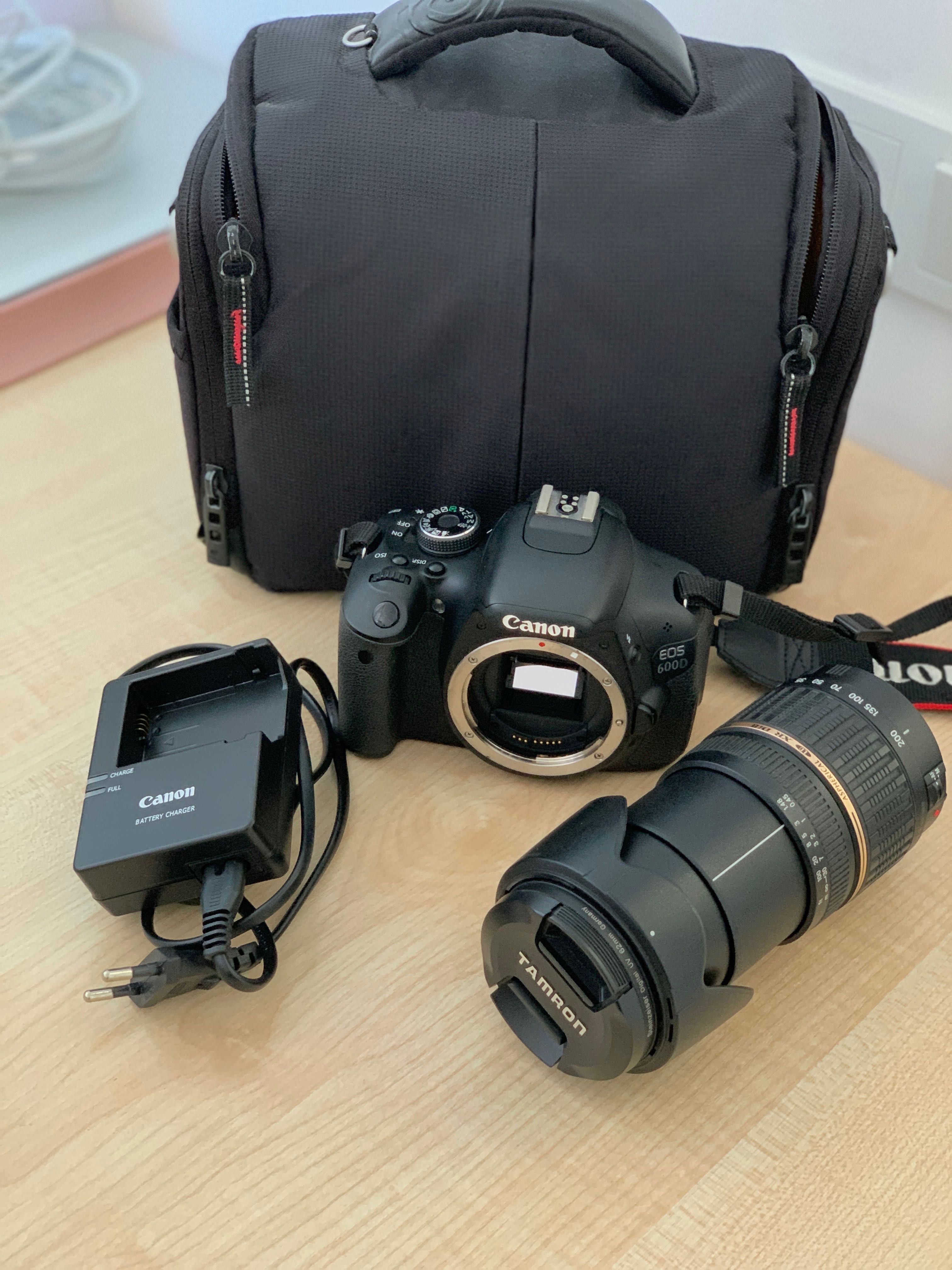 Canon EOS 600 в комплекте с макро линзой Tamron Limited Edition