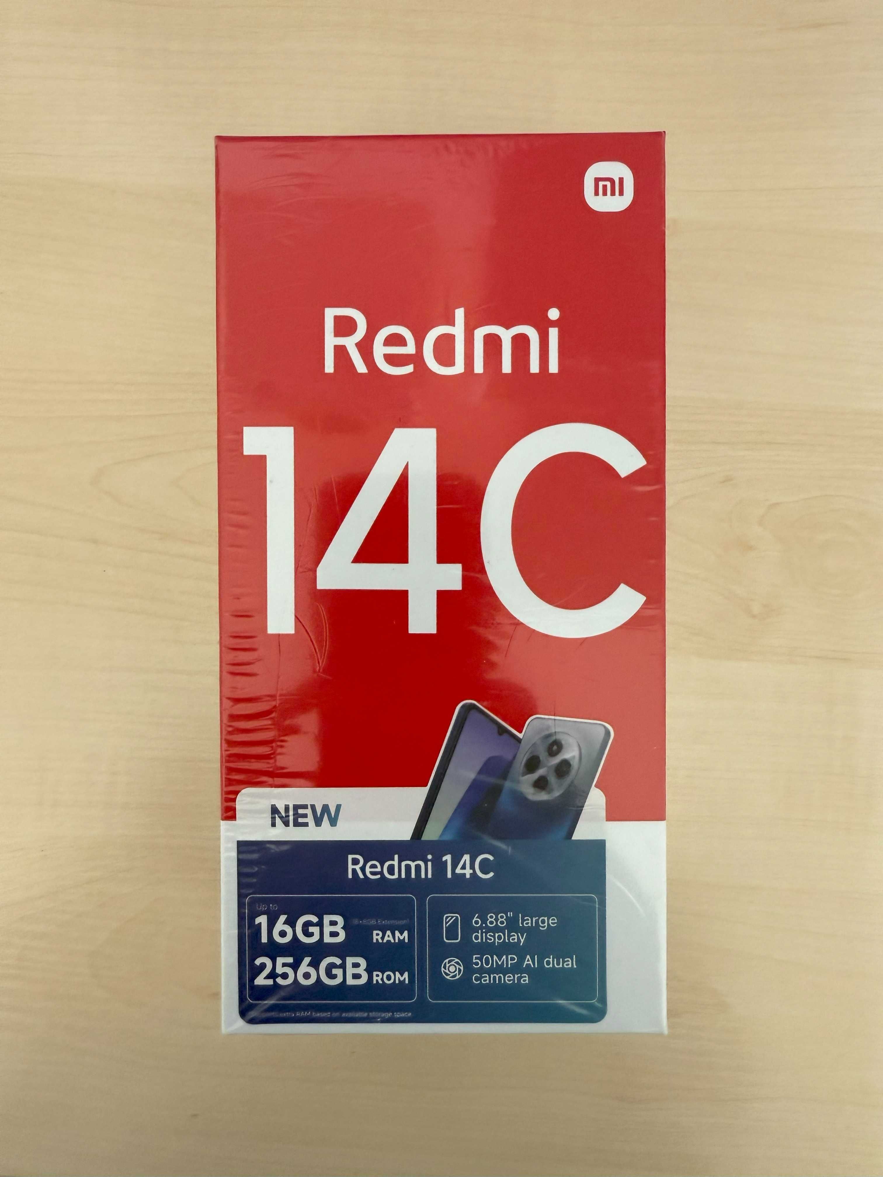 Redmi 14C, 16GB RAM/256 GB, новый в упаковке