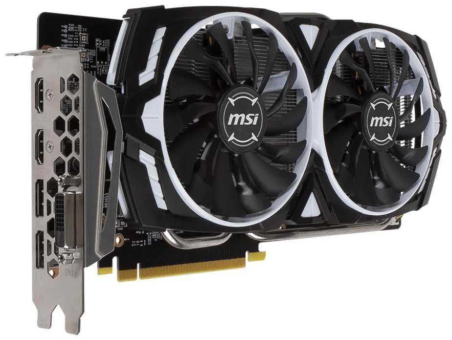 Игровая GeForce GTX 1060 6GB MSI ARMOR в коробке полный комплект