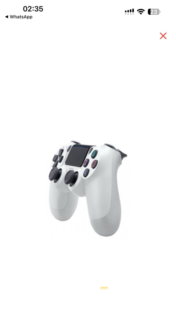 Игровой контроллер Sony Dualshock 4 v2 белый