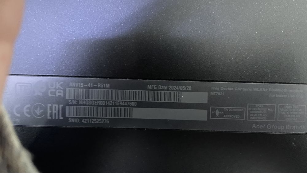 Ноутбук Ryzen 5-7, RTX 4050, ram 16, ssd 512