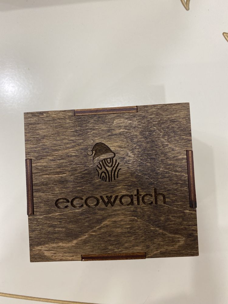 Новые часы EcoWatch в подарочной коробке. Гарантия год