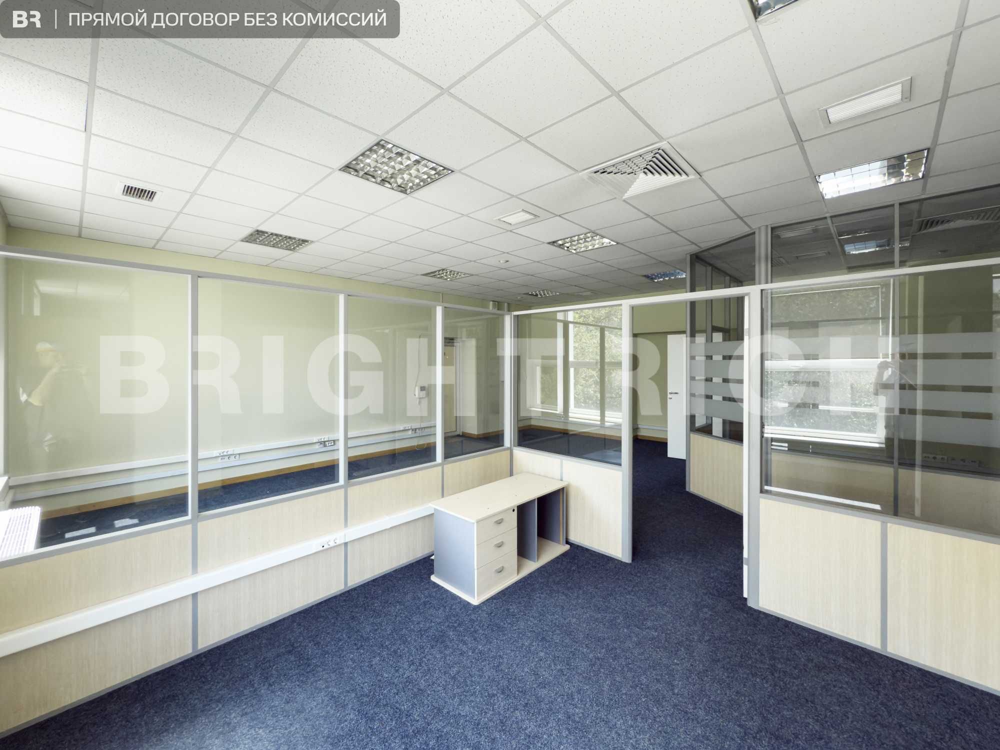Аренда офиса в бизнес центре Алатау Гранд, с ремонтом - 156м²