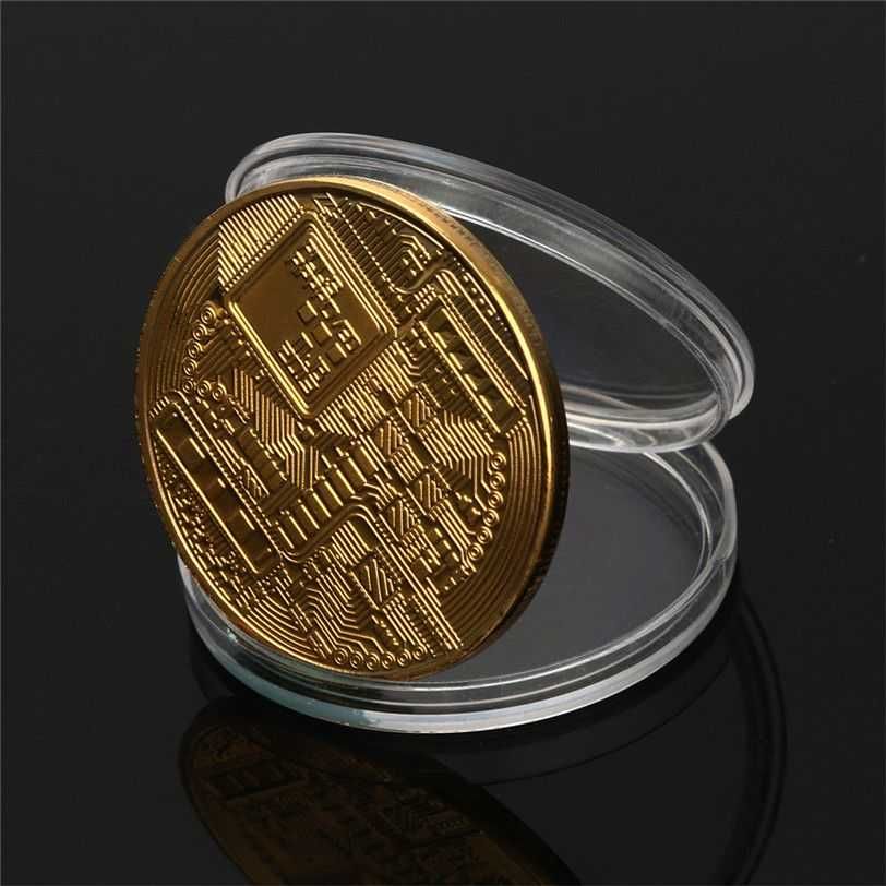 Сувенирная монета Bitcoin - в подарок или в коллекцию!