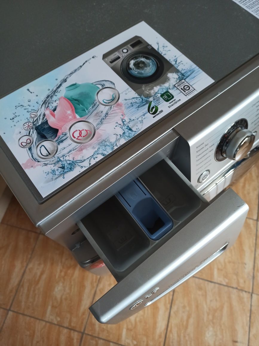 Стиралный LG DirectDrive TrueSteam паровой стиралная Sensor DirectDriv