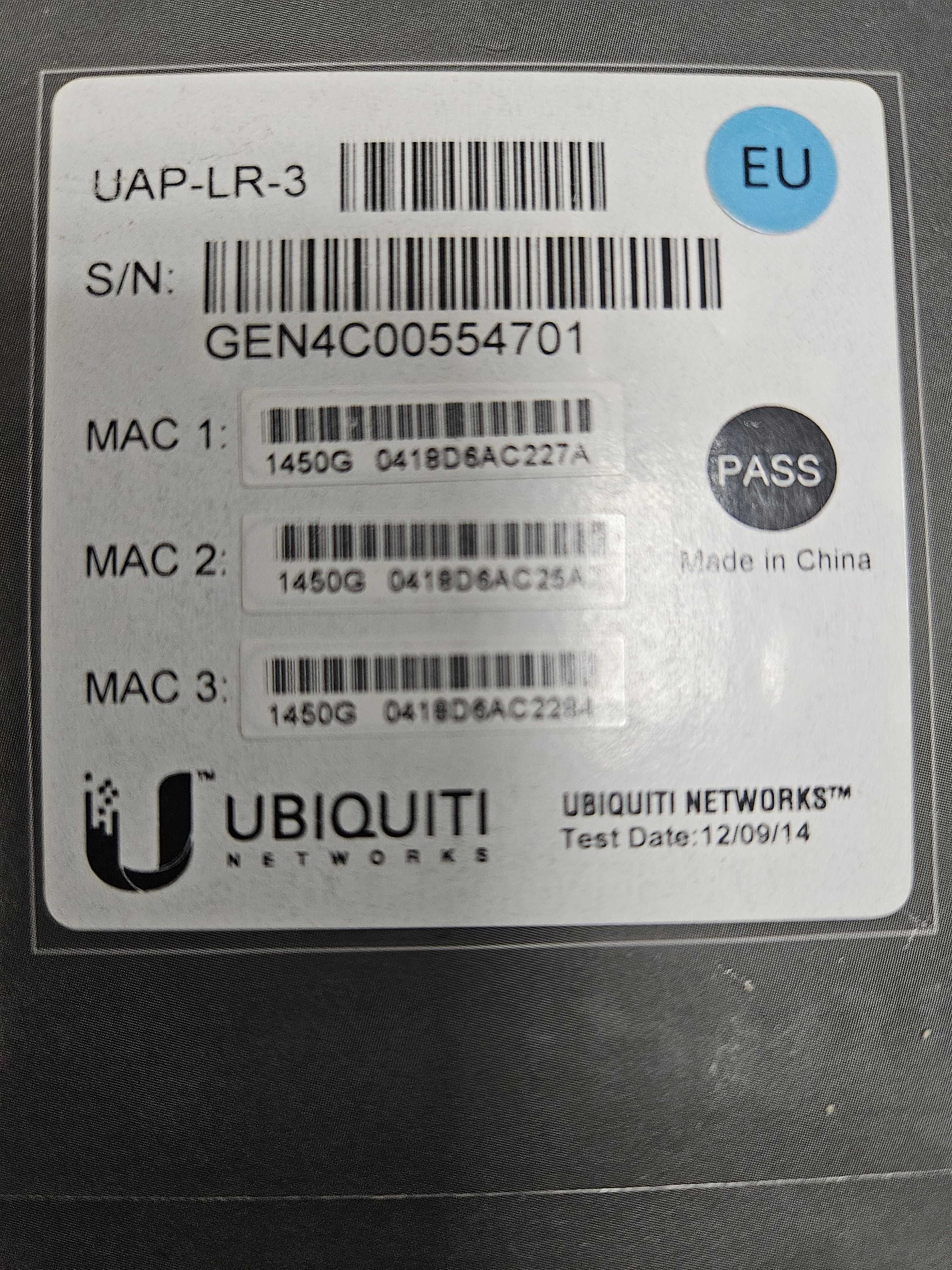 Сетевое оборудование Ubiquiti Unifi