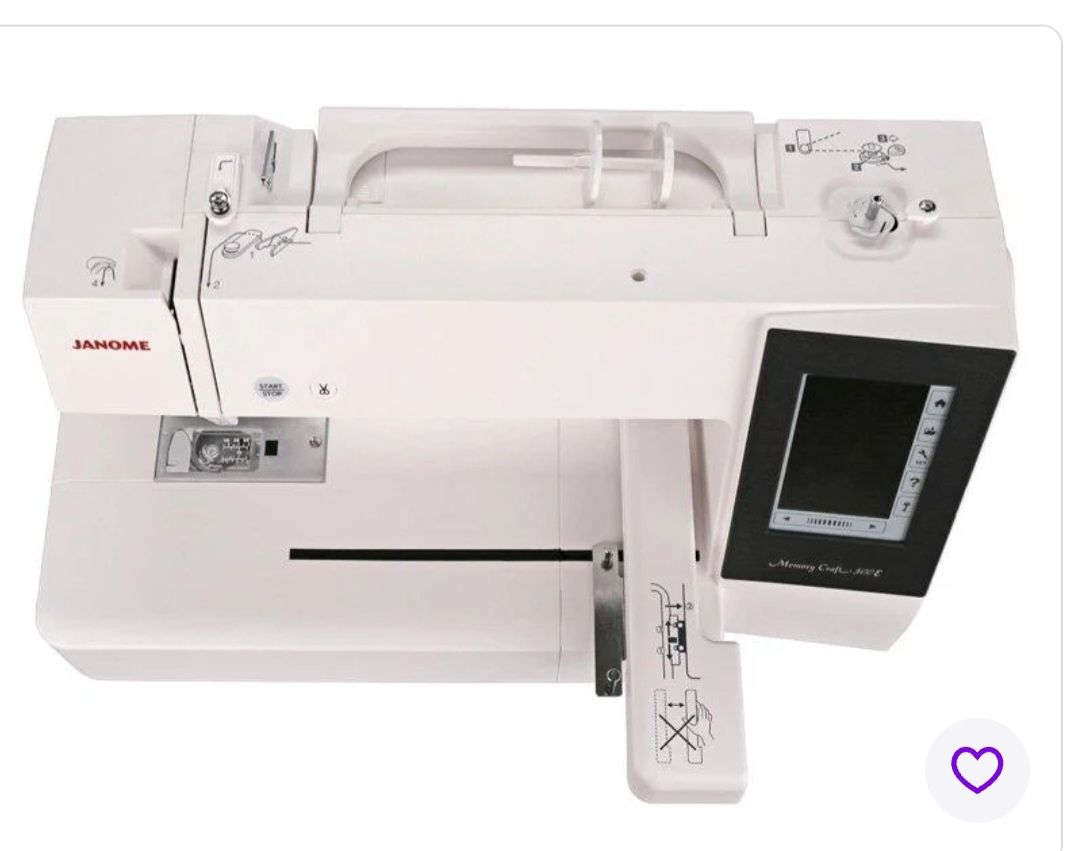 Вышивальная машинка Janome craft 500