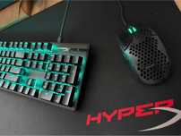 Комлпект клавиатура, коврик, мышь HyperX