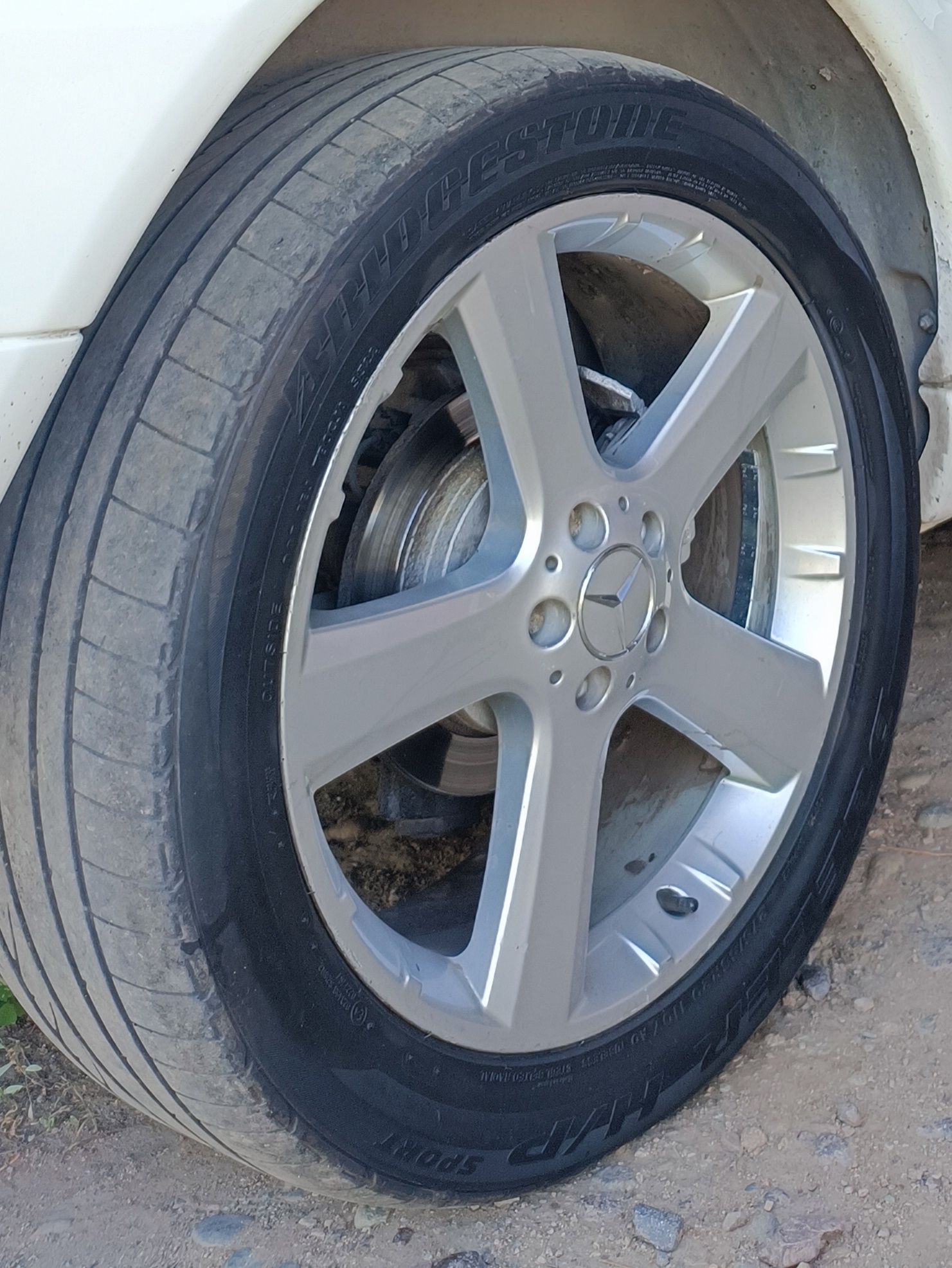 Продам комплект колес 275/45/20 диски с резиной мерседес, mercedes ben