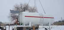 Срочно продам моноблок агзс 10куб  в наличии. Газовая ёмкость цистерна