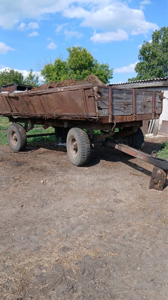 Мтз 952 с куном, 2 ПТС-4, бочка для питьевой воды