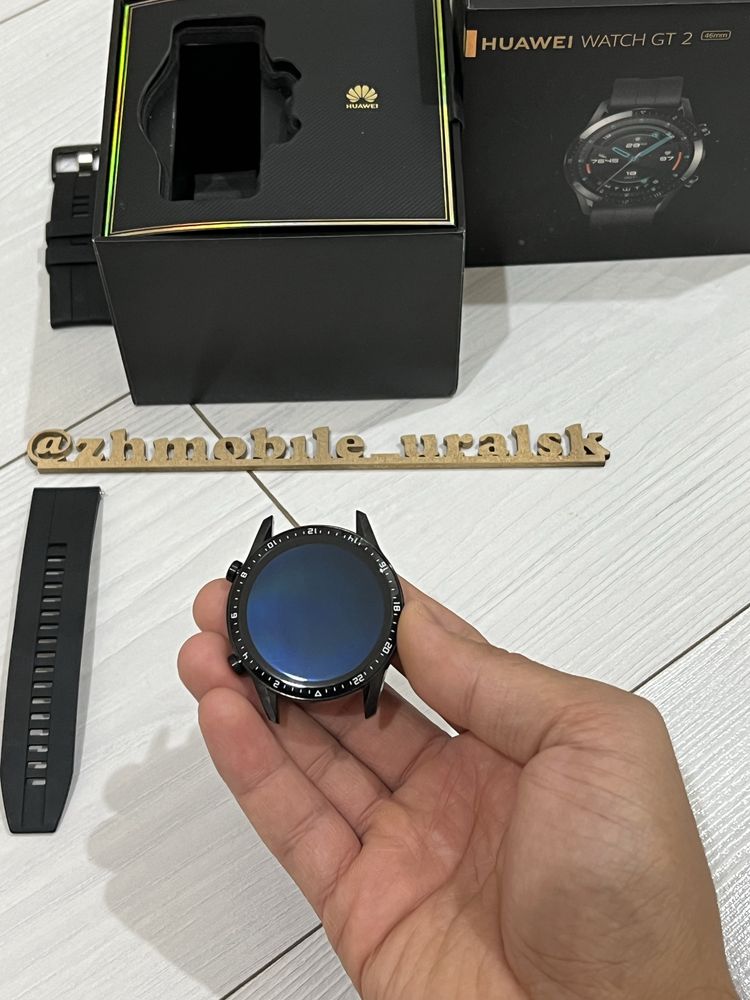 Huawei Watch GT 2 46mm в идеале как новый с завода ориг.