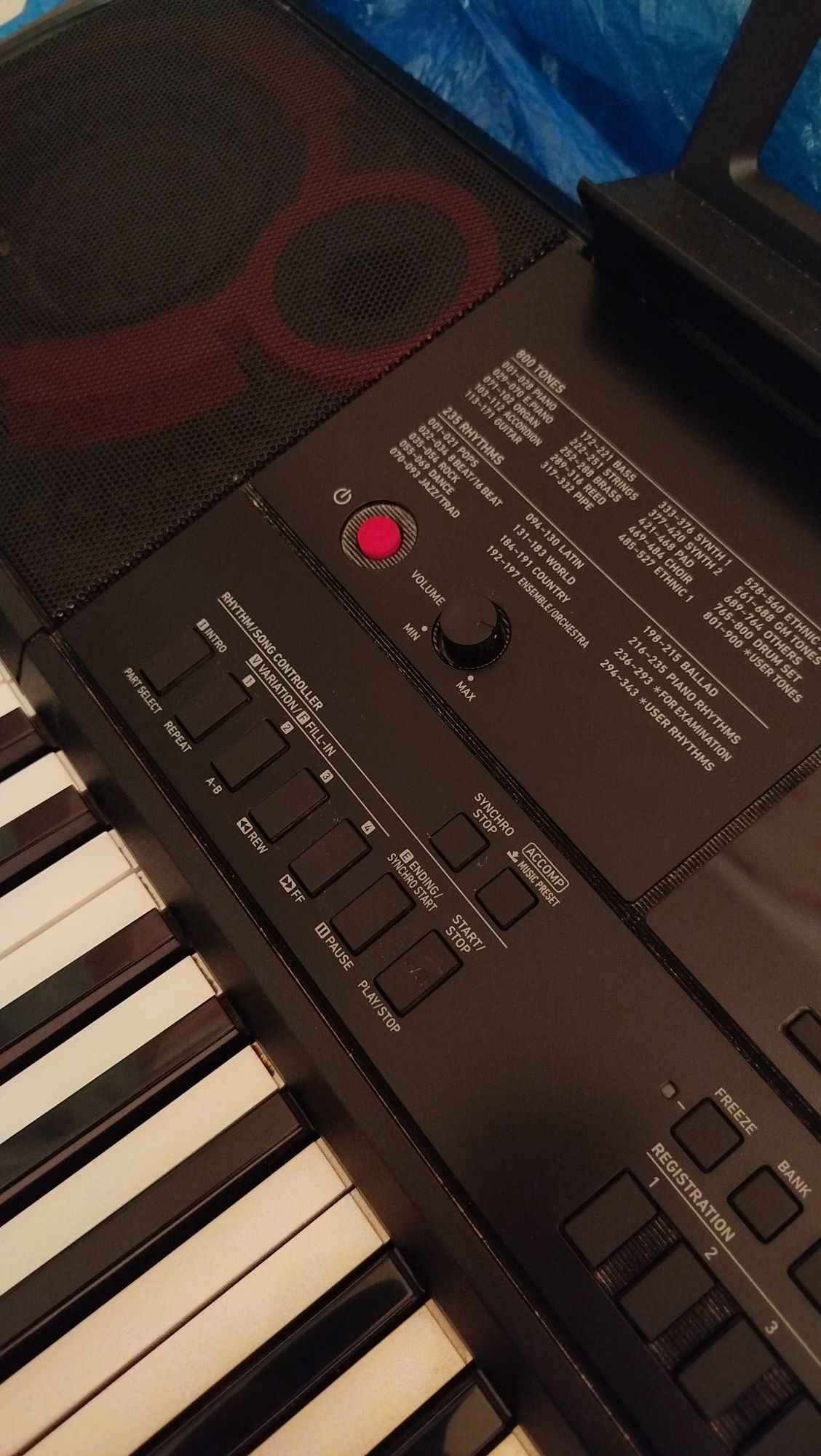 Синтезатор Casio CT-X3000C7 BLACK